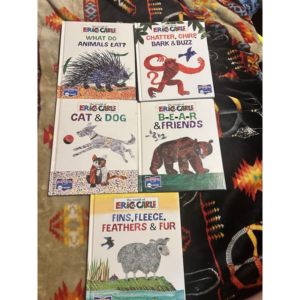 Lot Of 5 The World Of Eric Carle Story Reader Me Reader Books